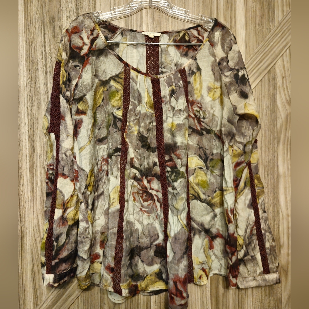 Floral Print Women's Top
